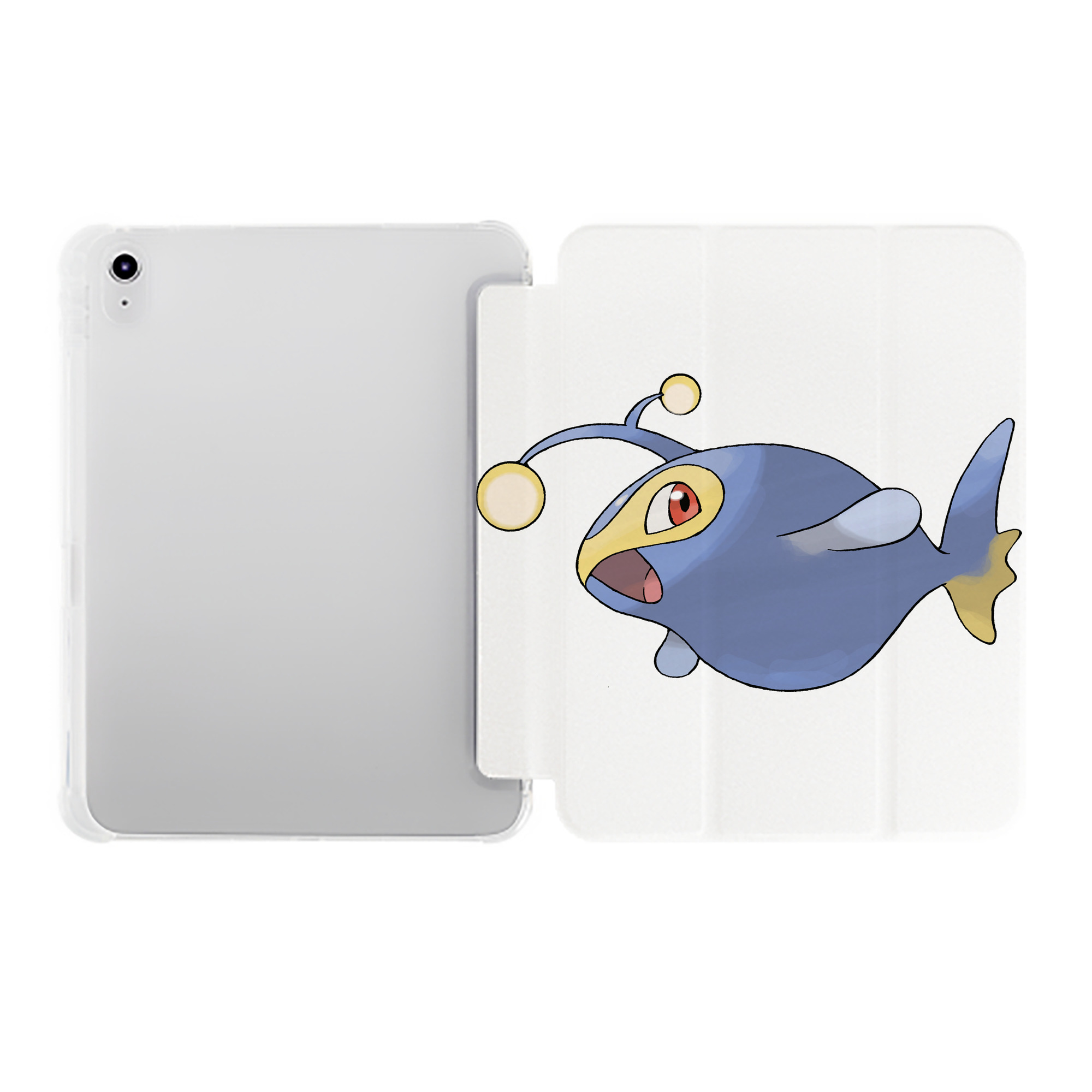 （画像用） ポケットモンスター Pokémon IPad ケース ペン収納付き 三つ折りスタンド PUレザー×シリコン 対応機種9.5/10.5/10.9インチ